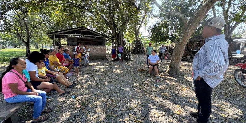 Fortalecen producción de huertos familiares en Melchor de Mencos