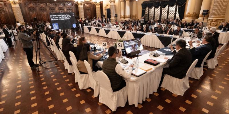 El Plan Nacional de Desarrollo K'atun fue aprobado por el Conadur en su primera reunión ordinaria del año. 