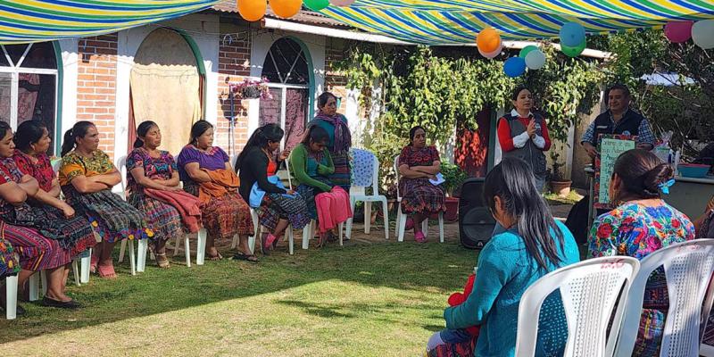 Mujeres rurales fortalecen autoestima y nutrición familiar