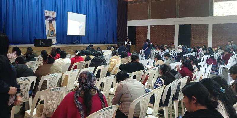 Responsables de alimentación escolar capacitados para promover hábitos saludables
