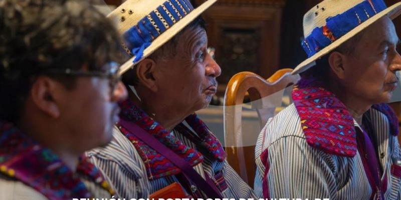 Reunión con portadores de cultura de Todos Santos Cuchumatán