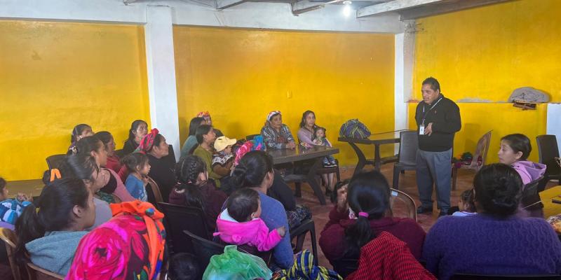 Promueven la gastronomía y los saberes ancestrales en San Mateo Ixtatán. 