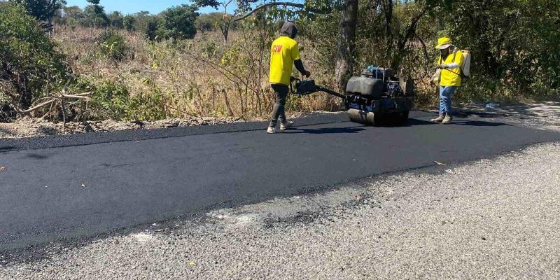 Mejoran la ruta entre Nentón y Cuatro Caminos 