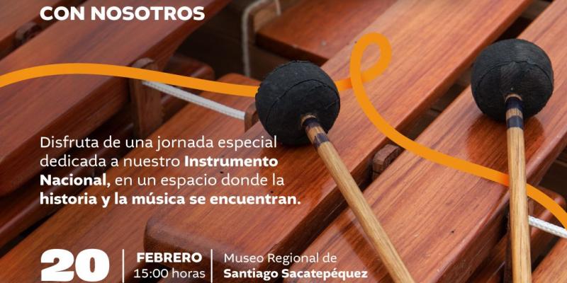 ¡Mañana nos encontramos al ritmo de la marimba!