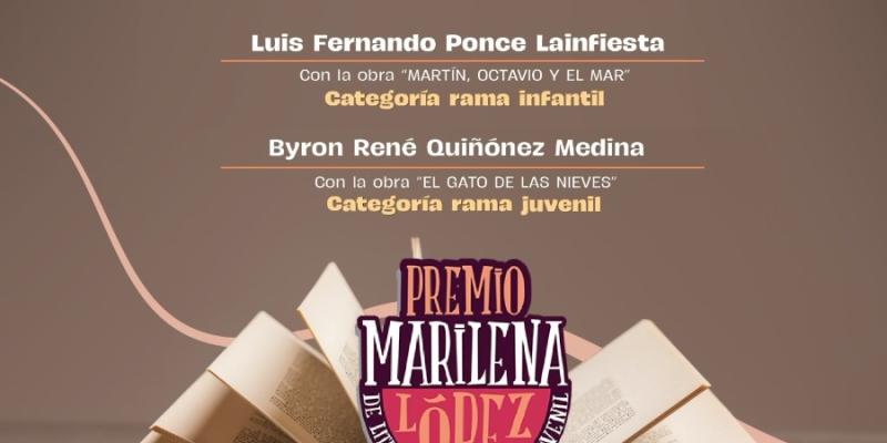 Celebramos a los ganadores del Certamen de Literatura Infantil y Juvenil “Marilena López”, edición 2025