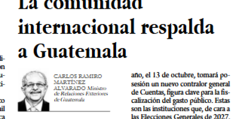 nota de prensa