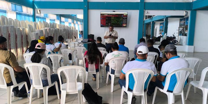 Fortalecen acciones de prevención de incendios forestales en Melchor de Mencos