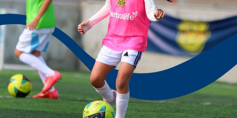 Clínicas de fútbol femenino organizadas por el Club América de México