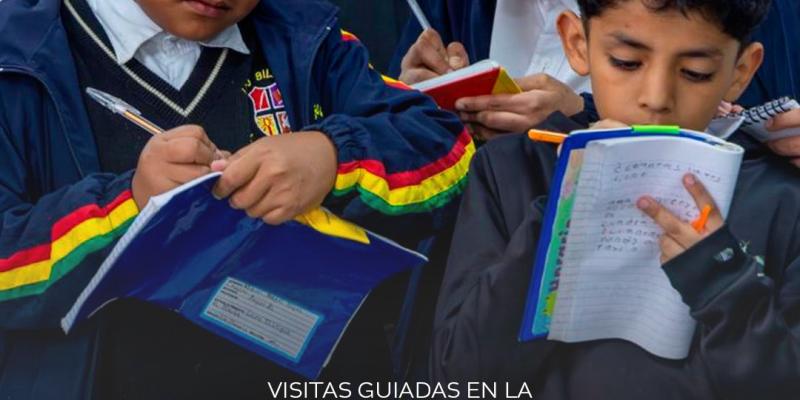 Estudiantes conocieron a fondo la Biblioteca Nacional de Guatemala “Luis Cardoza y Aragón”