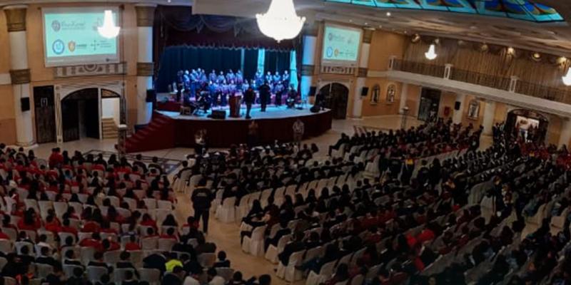 Concierto escolar que el Coro Nacional de Guatemala