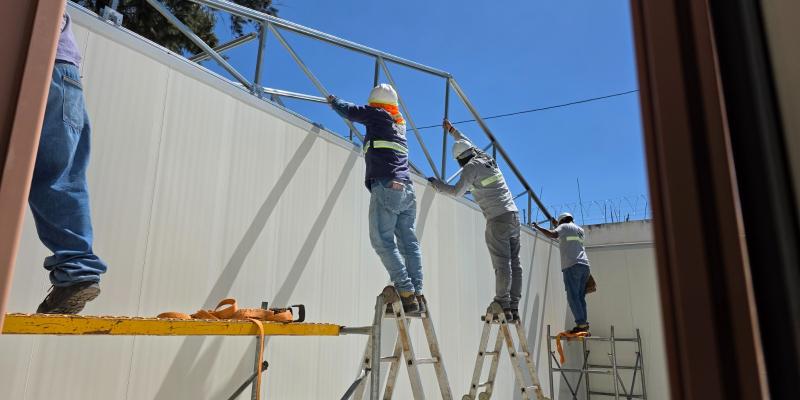 Nuevo módulo educativo permitirá a niños del Hospital Infantil de Infectología y Rehabilitación continuar sus estudios