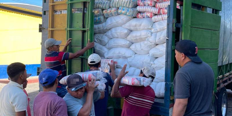 Raciones que llevan esperanza y alimento seguro a miles de hogares