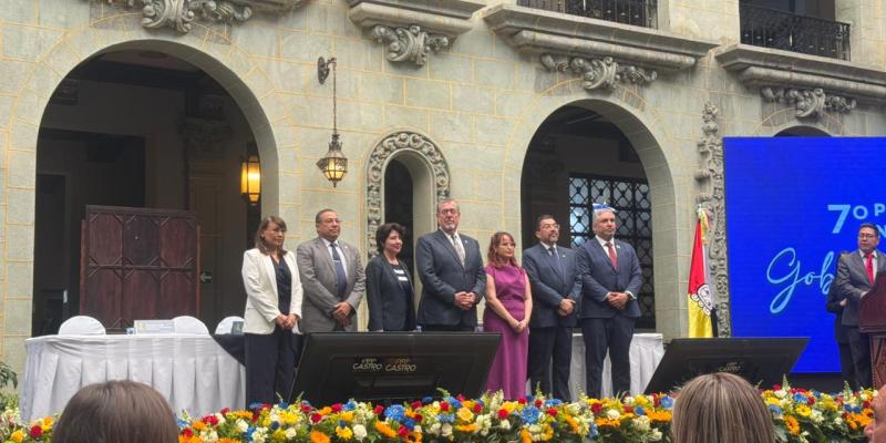 Delegados de CIV asisten al lanzamiento del Plan de Gobierno Abierto en el Palacio Nacional de la Cultura