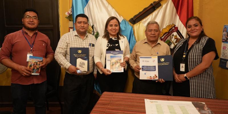 Reunión con alcalde Chichicastenango