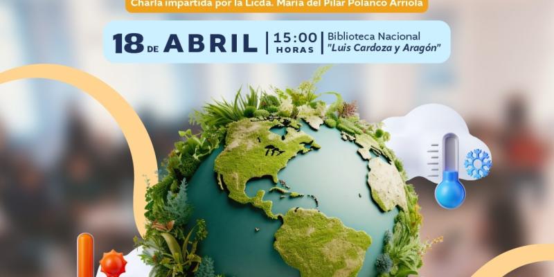 Acompáñanos a la charla “Hablando sobre el clima”