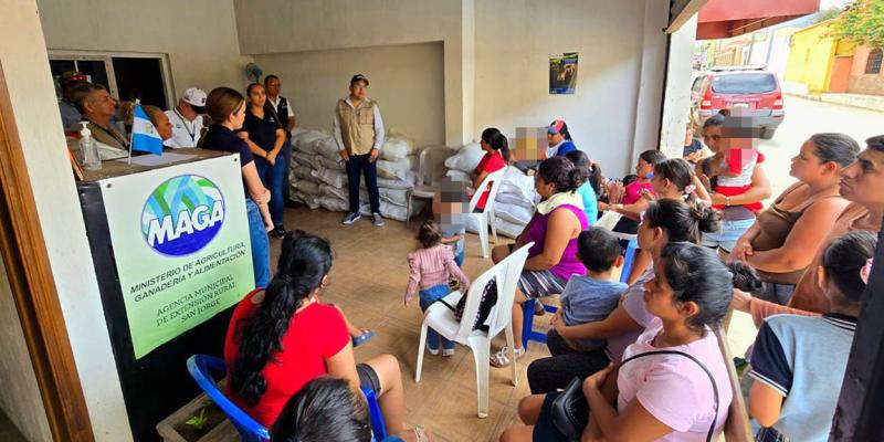 Asistencia alimentaria llega a más hogares con niños en situación de desnutrición aguda