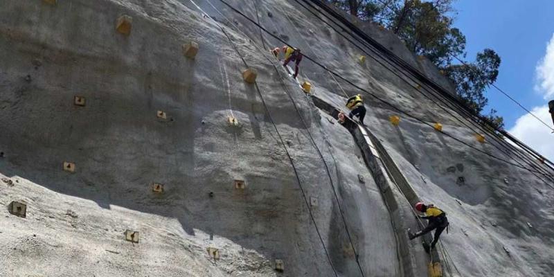Trabajos en la cuesta de Villalobos fortalecen la seguridad vial