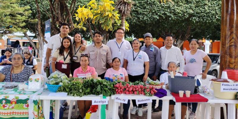 Promueven la comercialización directa con la Feria del Agricultor en Sansare
