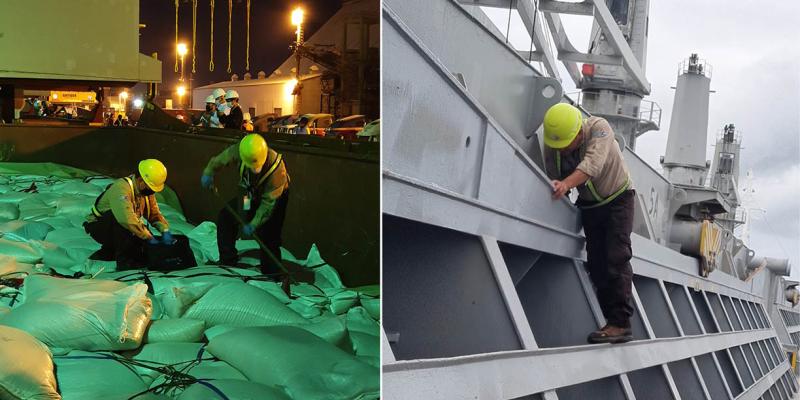 Nuevo procedimiento de inspección agiliza la atención de buques cargueros