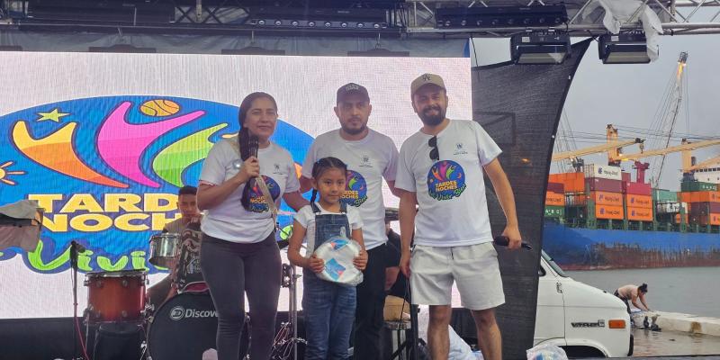 Tardes Noches del Vivir Bien llevó alegría y recreación a Puerto Barrios