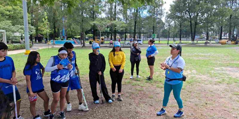 Centro Deportivo y Recreativo Campo Marte fue sede de Campamento pedagógico 